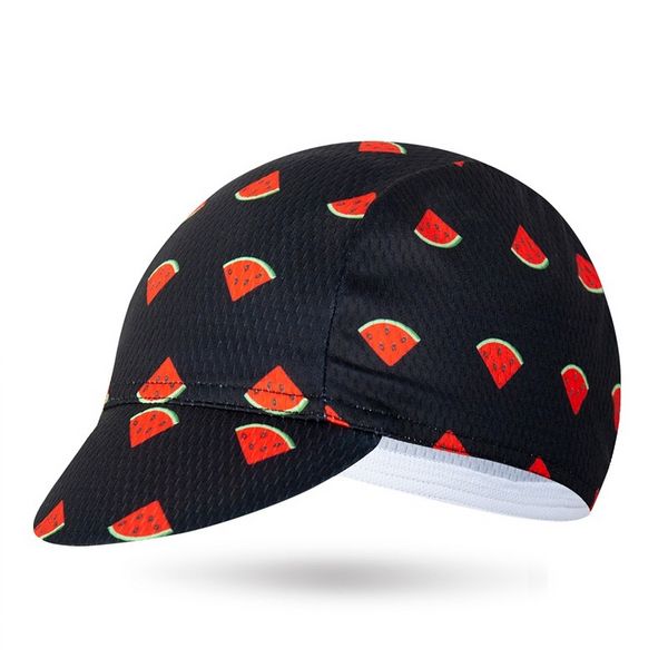 Casquettes de cyclisme classiques à la pastèque pour hommes et femmes, vêtements de vélo, chapeaux de vtt, taille unique, couvre-chef personnalisés, écharpes