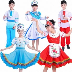 Classique Femmes Filles Traditial Russe National Costume Moderne Stage Garçon Costume De Danse Chinoise Princ Enfants Party Dr 97iK #