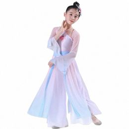 Classique Yangko Dancer Practice Wear Traditial Chinese Square Fan Dance Vêtements Natial Square Dance Hanfu Danse Classique M7wQ #