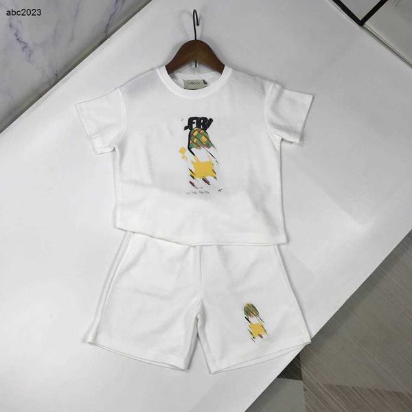 Classics Baby Tracksuits Summer Boys Set Kids Designer Clothes Taille 90-150 cm Cartoon Rabbit Pattern Imprime T-shirt et shorts 24april