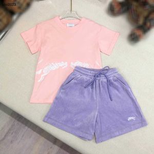 Classics Baby Tracksuits Summer Boys Set à manches courtes Ensemble Kids Designer Vêtements Taille de 100-150 cm