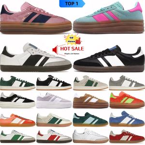 Classics Designer Womens Casual Shoes Mens Gales Bonner Bold Indoor 00S Suede Low Top Topers Og White Black Gum Rink Glow Dark Green Luxury Sports