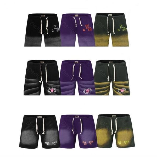 Classics Shorts pour hommes Casual Sports Pantalons de survêtement amples Vêtements à la mode Tie Dye Designer Shorts Tops Pur coton Grade Summer Outdoor Jogging Street Shorts taille S-XL