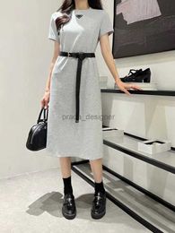 Classiques femmes Deess concepteur Calssic Triangle pinte longues robes d'été mince une pièce jupe avec chaîne pack GW1