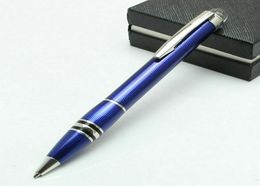 Écriture classique Supplies Metal Blue Ice Flower Crystal Top Top luxueux Pens avec des coups de manchette de nombres de série Option 3156806