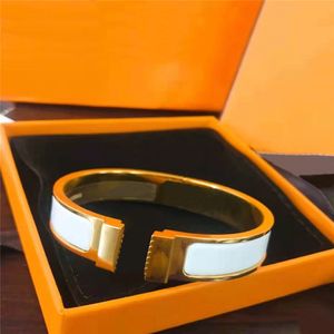 Bracelet de créateur classique marque lettre bracelet en or bracelets bijoux femme bracelet en acier inoxydable hommes bijoux de mode