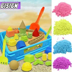 Klei deeg Modellering 100G Magic Sand Toy Soft Slime Educatieve gekleurde ruimtevoorraden Speel antistress Kids speelgoed voor kinderen