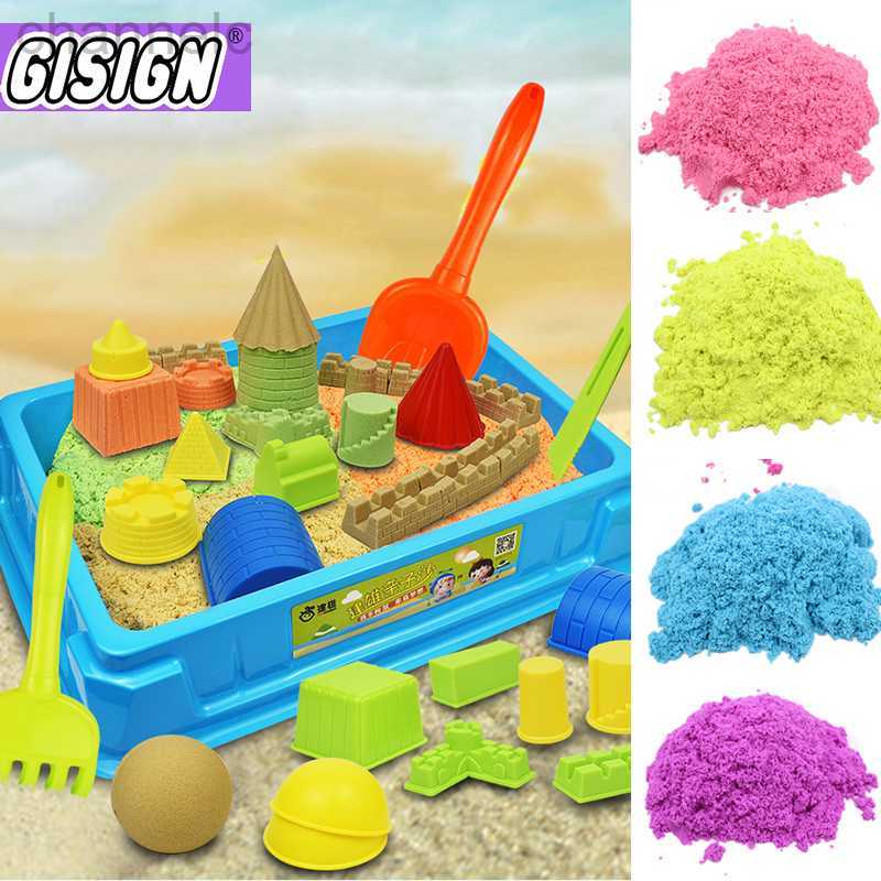 Modellazione di pasta di argilla 100g Giocattolo di sabbia magica Melma morbida Educativi Forniture spaziali colorate Gioca Antistress Giocattoli per bambini per bambini