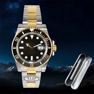 Clean 124060 Montre de Luxe Mens Watches 40mm 3135 Automatische mechanch -beweging 904L Steel Relojes Luxury Watch Polshorloges Relojes 02