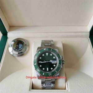 Orologio da uomo CLEAN Factory CF Perfect Version 40mm 116610 116610LV-97200 Orologi in acciaio 904L in ceramica verde CAL 3135 Movimento meccanico2878