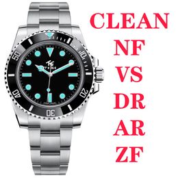 Clean NF Luxury Sport Ceramic Men Watch Multi-Movement 2813 8215 ETA 2836 3135 3235 Automatique mécanique Sapphire Diving Watch Waterpro 243T