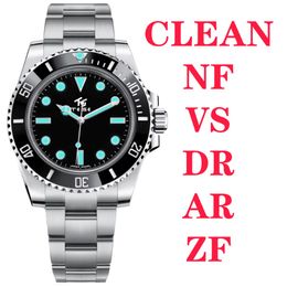 Clean NF Luxury Sport Ceramic Men Watch Multi-Movement 2813 8215 ETA 2836 3135 3235 Mecánico automático Sapphire Diving Waterpro 304H