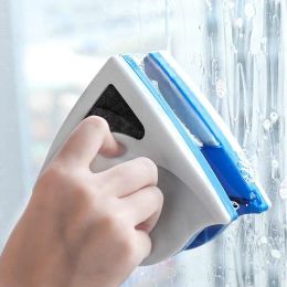 Limpiadores Nuevo cepillo limpiador de ventanas magnético para lavar ventanas Lavar el hogar Imán Limpiaparabrisas para el hogar Herramienta de limpieza Ventana de vidrio