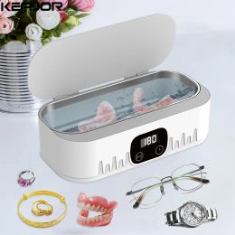Nettoyeurs Ultrasonic Cleaner Dental Ultrasonic Nettaire Bath 47 kHz Vibration haute fréquence Ultrasound Machine à laver pour verres bijoux