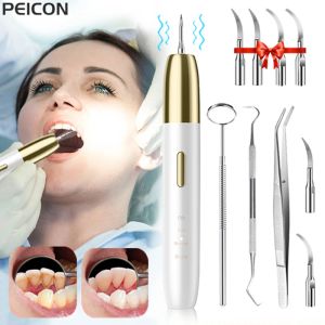 Nettoyeurs Ultrasonic Dental dents dents de dents tartare Eliminator Dental Plaque Calculus Remover Dental Scale Tartar Repoval Toother Cleaner G11