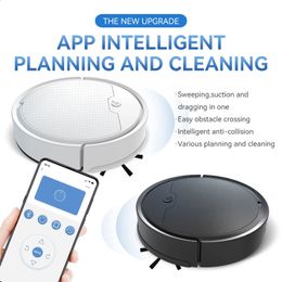 Cleaners vacuüm 2023 Super stille vegen schoonmakelaar Smart Homein App Remote Control Intelligent Dragging Home Office 231116