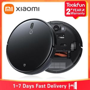 Nettoyeurs Xiaomi Mijia Robot vadrouille Ultra mince pour la maison balayage lavage vadrouille Cyclone aspiration poussière App carte planifiée intelligente