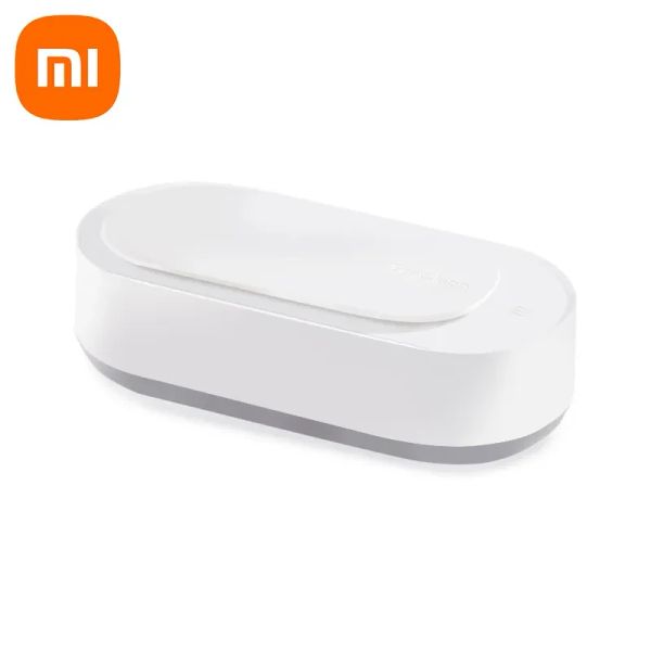 Nettoyeurs Xiaomi Machine de nettoyage sonore ultrasonique portable pour les verres de bijoux Watch Makeup Eggs Nettoyage