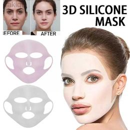 Nettoyage du masque facial de nettoyage en silicone peut hydrater et serrer à plusieurs reprises les rides cutanées en gel V-FACE ANTIVISA
