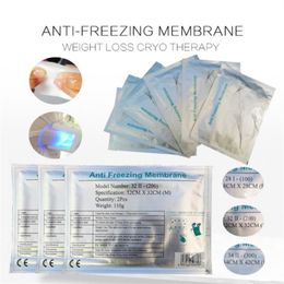 Accessoires de nettoyage 110G Cryo Membranes antigel tampon frais gel cryothérapie Membrane antigel 34X42 pour Salon clinique