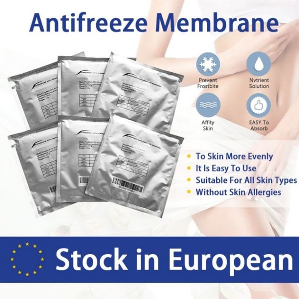 Accesorios de limpieza Membranas anticongelantes Membrana de almohadilla de gel anticongelante para crioterapia Tratamiento fresco por congelación Free358