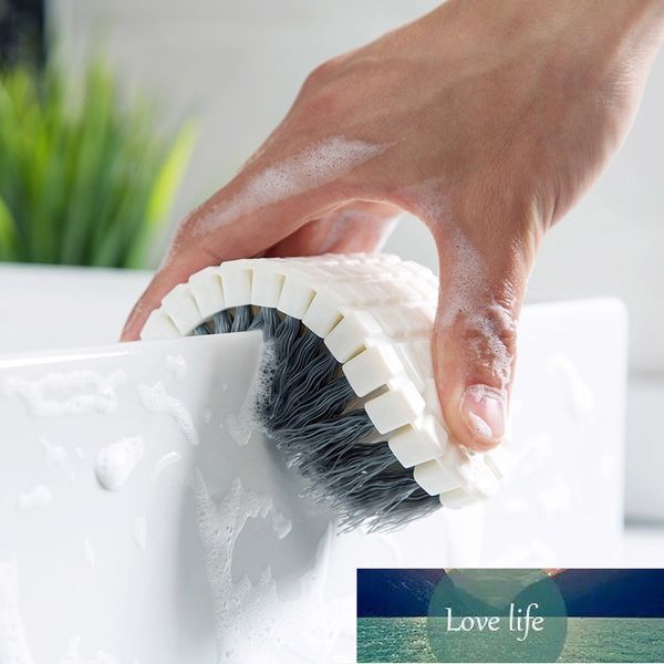 Brosse de nettoyage Cuisine Cuisinière Nettoyant Flexible Piscine Fenêtre Brosse Baignoire Carrelage Brosse Salle De Bains Sans Angle Mort Plancher Prix usine conception experte