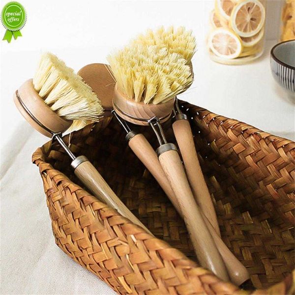 Brosse de nettoyage manche long décontamination marmite lave-vaisselle évier suspendu table de cuisson outils de nettoyage accessoires de cuisine à domicile