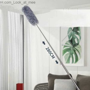 Brosses de nettoyage 280 cm réglable télescopique Duster brosse flexion poussière nettoyant plume poussière brosses enlèvement ménage dépoussiérage outils de nettoyage Q231220