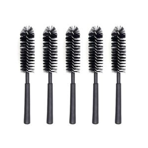 Brosses de nettoyage pour boîte à bobines, brosse à manche en caoutchouc pour Machine-outil