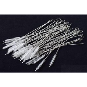 Cepillos de limpieza Limpiadores de tuberías 100X de alta calidad Cepillo St de nylon para beber Cleaner6708766 de acero inoxidable Entrega directa Home Garde Dhsln