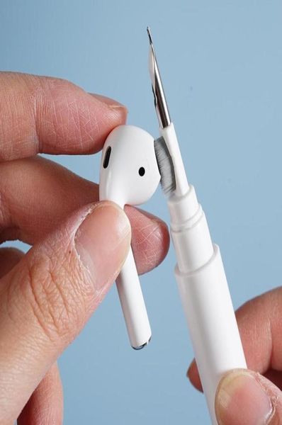 Kit de cepillos de limpieza para Airpods Pro 1 2 auriculares cepillo de pluma de limpieza estuche para auriculares Bluetooth herramientas de limpieza iPhone Samsung Xiaomi3720945