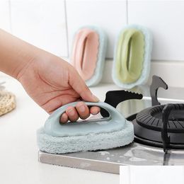 Reinigingsborstels keukenreinigingsborstel met handgreep raamreiniger badkamer accessoires Tegels wast potbenodigdheden drop levering 2021 ho dhkr6