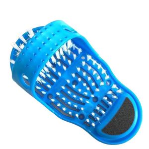 Cepillos de limpieza Baño de plástico Ducha Pies Zapatillas de masaje Zapatos Cepillo Piedra pómez Depurador de pies Spa Eliminar Herramienta de cuidado de la piel muerta 221122