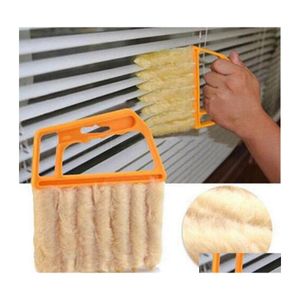 Reinigingsborstels USEF MicroFiber Window Reinigingsborstel Airconditioner Duster Mini Sluiterreiniger Wasbare doek WQ325 Drop Lever DHZPK