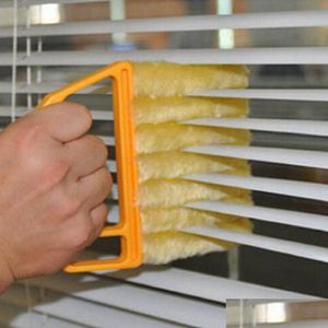 Cleaning Brushes Usef Microfiber Window Cleaning Brush Air Conditioner Duster Mini Shutter Cleaner Washable Cloth Rra2058 Drop Delive Dh8Sz