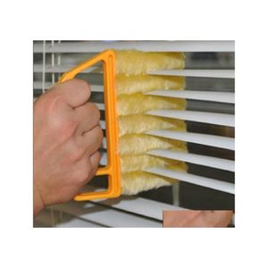 Reinigingsborstels USEF Window Borstel Airconditioner Duster Reiniger met wasbare Venetiaanse blinde mesdoek ZWL280 Drop Delivery Home Oteyj
