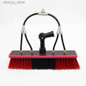 Cleaning Brushes Window Cleaning Brush Head for Solar Panel Washing Water Flow ThroughWithout PoleL240304