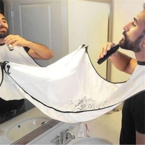 Tablier de nettoyage pour hommes, attrape-Cape pour barbe, imperméable, antiadhésif, bavoir de coupe avec aspiration, collecteur de moustache, 212Y