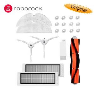 Cleaning Cloths Original Roborock Accessories For Mi 1 / 1S Mi Robot Vacuum Cleaner / SDJQR01RR / SDJQR02RR / S50 / S51 Brush Filter Mop Parts 230810