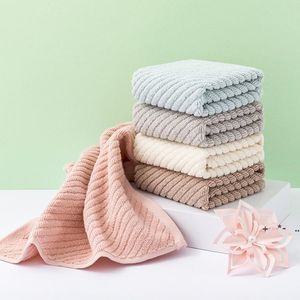 Reinigingsdoeken Tea Handdoeken Terry Toweling 100% Katoen 34 * 34cm Super Absorberend Keukenschaal Doek Hoog-efficiëntie Servies RRA11739