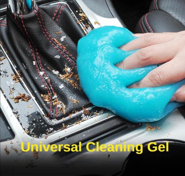 Gel de nettoyage pour la voiture Détaillant Cleaner Magic Dust Remover Gel Auto Air Venture Interior Office Home Office Ordinier Clavier Nettoyant Tool 6474537