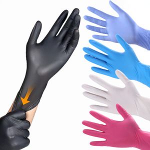Cleaning Gloves 2050100 pcs Nitrile Disposable Kitchen Latex Household Beauty Barber Food Grade Cake Baking 221128
