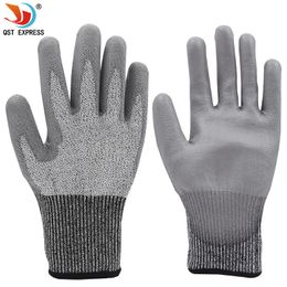 Gants de nettoyage Niveau 5 résistant aux coupures Protection anti-coupure Sécurité Travail Boucher Jardin Handguard Outil de cuisine 230809