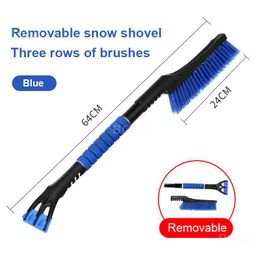 Cleaning Snow Brush Durable Practical 27 Inches Long Durable Thick Plastic Car Supplies Automobile Snow Shovel Portable