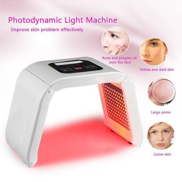 Herramientas de limpieza Accesorios 7 Color PDT LED Pon Máscara Terapia de calentamiento Cuerpo SPA Máquina Eliminación de pecas Antiarrugas Levantamiento Blanqueamiento Rejuvenecimiento 230915