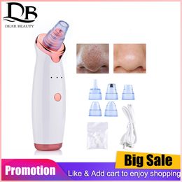 Outils de nettoyage Accessoires Blackhead Remover Pore Acné Bouton Enlèvement Visage T Zone Nez Eau Bulle Nettoyant Aspirateur Diamant Vapeur Huile Sale 230829