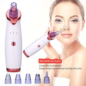 Outils de nettoyage Accessoires Blackhead Remover Nettoyeur de pores électrique Nettoyant pour le nez profond T Zone Pore Acne Pimple Removal Vacuum Aspiration 230609