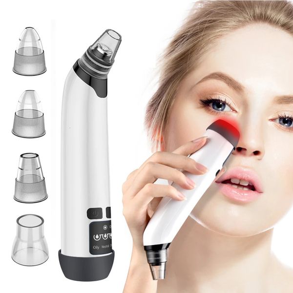 Outils de nettoyage Accessoires Compresse électrique Comédons Aspirateur Acné Nettoyeur de pores Dispositif de nettoyage Beauté Nez Outil de soins de la peau 231102