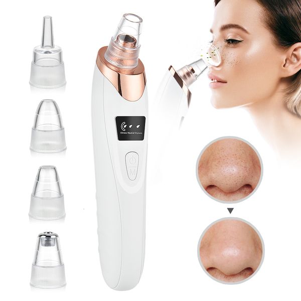 Outils de nettoyage Accessoires Électrique Blackhead Remover Aspirateur Acné Cleaner Pimple Pore Cleansing Device Black Nose Point Beauty Skin Care Tool 230726