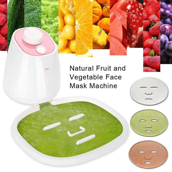 Herramientas de limpieza Accesorios Máquina para hacer mascarillas DIY Fruta automática Colágeno vegetal natural Uso en el hogar Salón de belleza SPA Producto para el cuidado de la piel coreano 231202